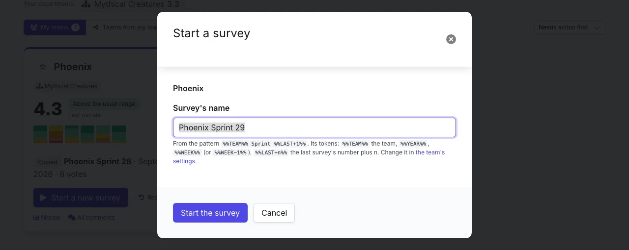 A new survey